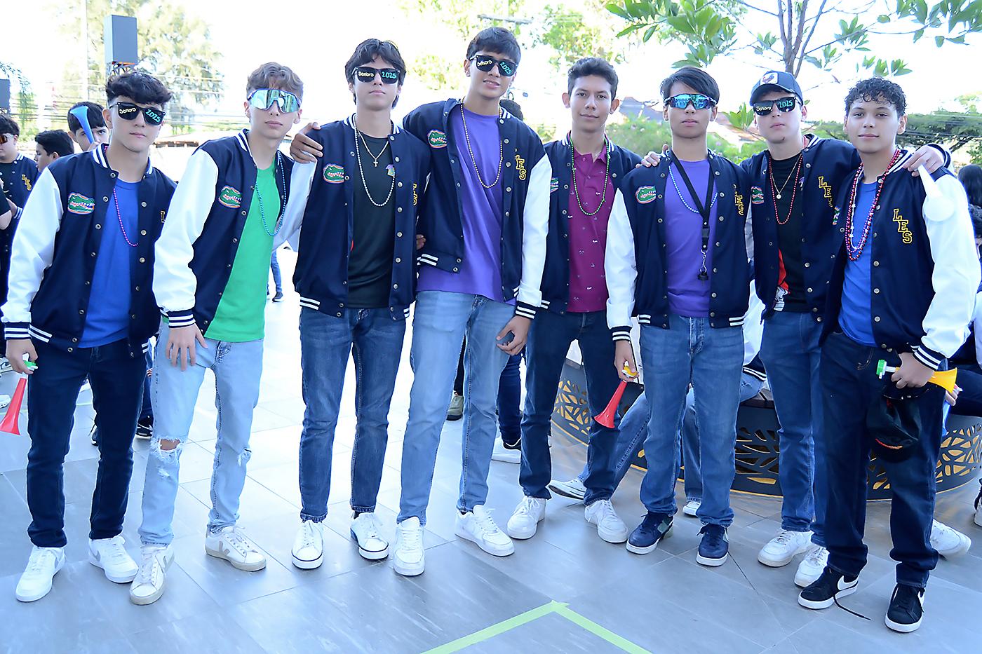 Rodrigo Romero, Andrés Madrid, Alfredo Sadorra, Max Rubio, Jesús Barralaga, José Martínez, Saúl Coca y Miguel Romero.