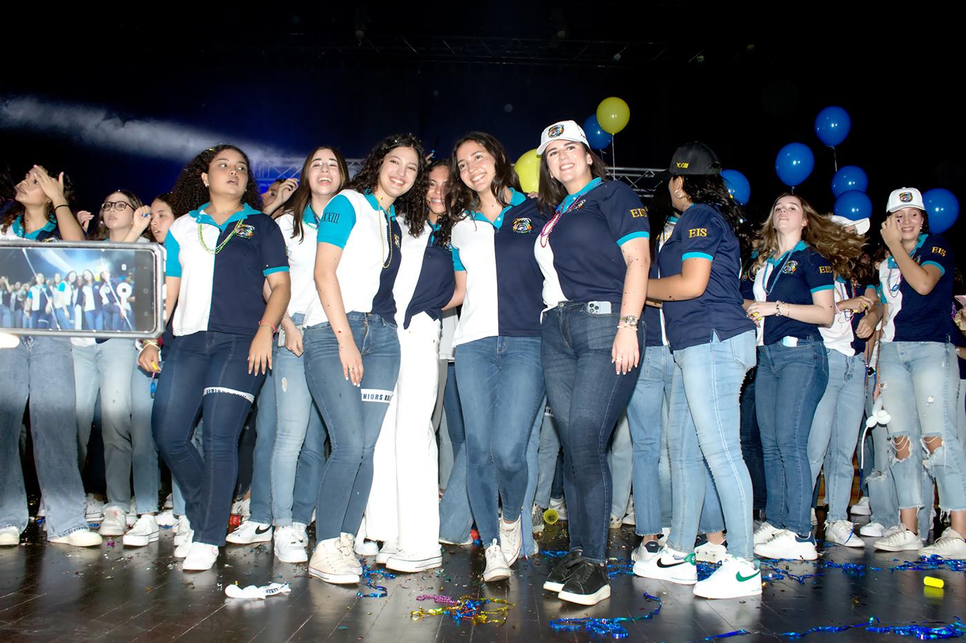 Sofía Kamar, Isabella Novoa, María Belén Barahona y Mariam Rivera.