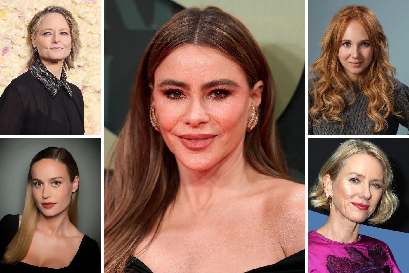 <b>Mejor actriz principal en una serie o película limitada o de antología: </b>Jodie Foster (<i>True Detective: Night Country), </i>Brie Larson (<i>Lessons in Chemistry), </i>Juno Temple (<i>Fargo), </i>Sofia Vergara (<i>Griselda) y </i>Naomi Watts (<i>Feud: Capote vs. the Swans) .</i>