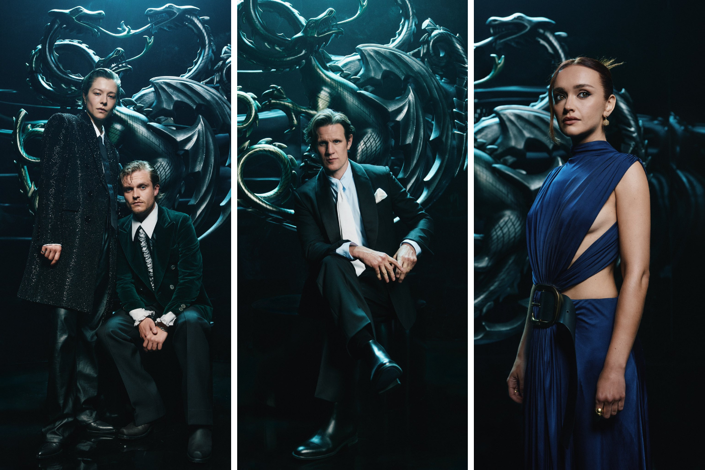 Mientras los fans esperan con ansias el estreno de la segunda temporada de House of the Dragon, el cast se vistió de gala para la exclusiva premiere en la ciudad de Nueva York. Aquí te mostramos los looks de las estrellas en su paso por la “green carpet”.
