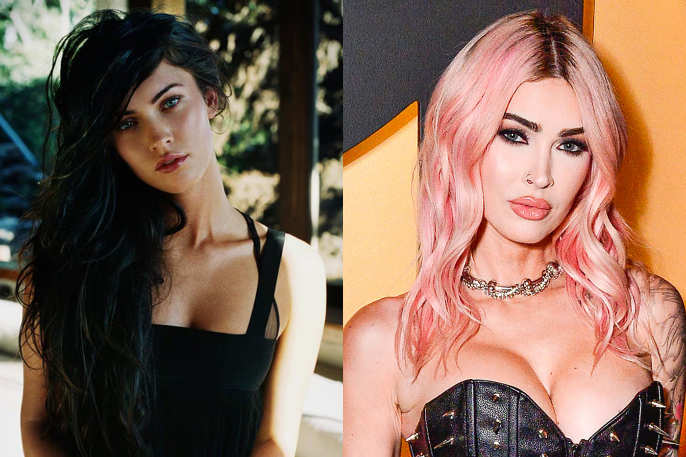 Megan Fox admitió hacerse una rinoplastía en sus 20, además de un aumento de busto en dos ocasiones.