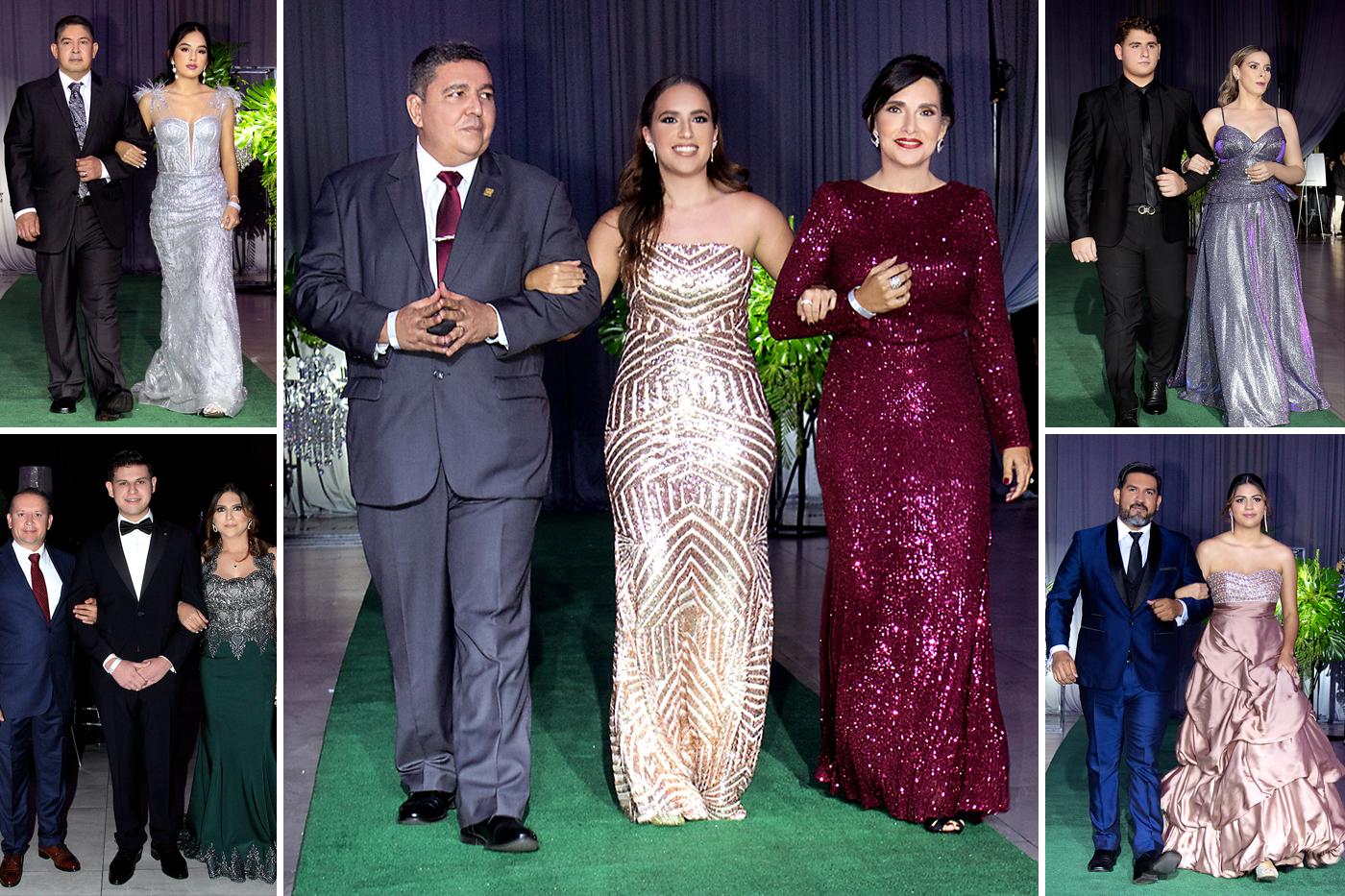 Así se vivió el Desfile de Padres e Hijos en la prom night de la Escuela Santa María del Valle 