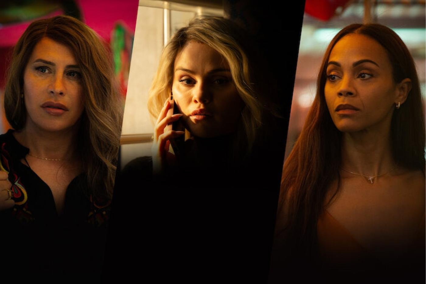 <b>Un elenco con raíces hispanas</b>Encabezado por Zoe Saldaña como Rita, el elenco también incluye a Karla Sofía Gascón como Emilia Pérez, Selena Gómez como Jessi (esposa de Manitas), Edgar Ramírez como un policía y Adriana Paz en un papel clave como Epifanía. La diversidad y el talento del reparto han sido elogiados, especialmente por la representación de mujeres latinas en roles protagónicos.