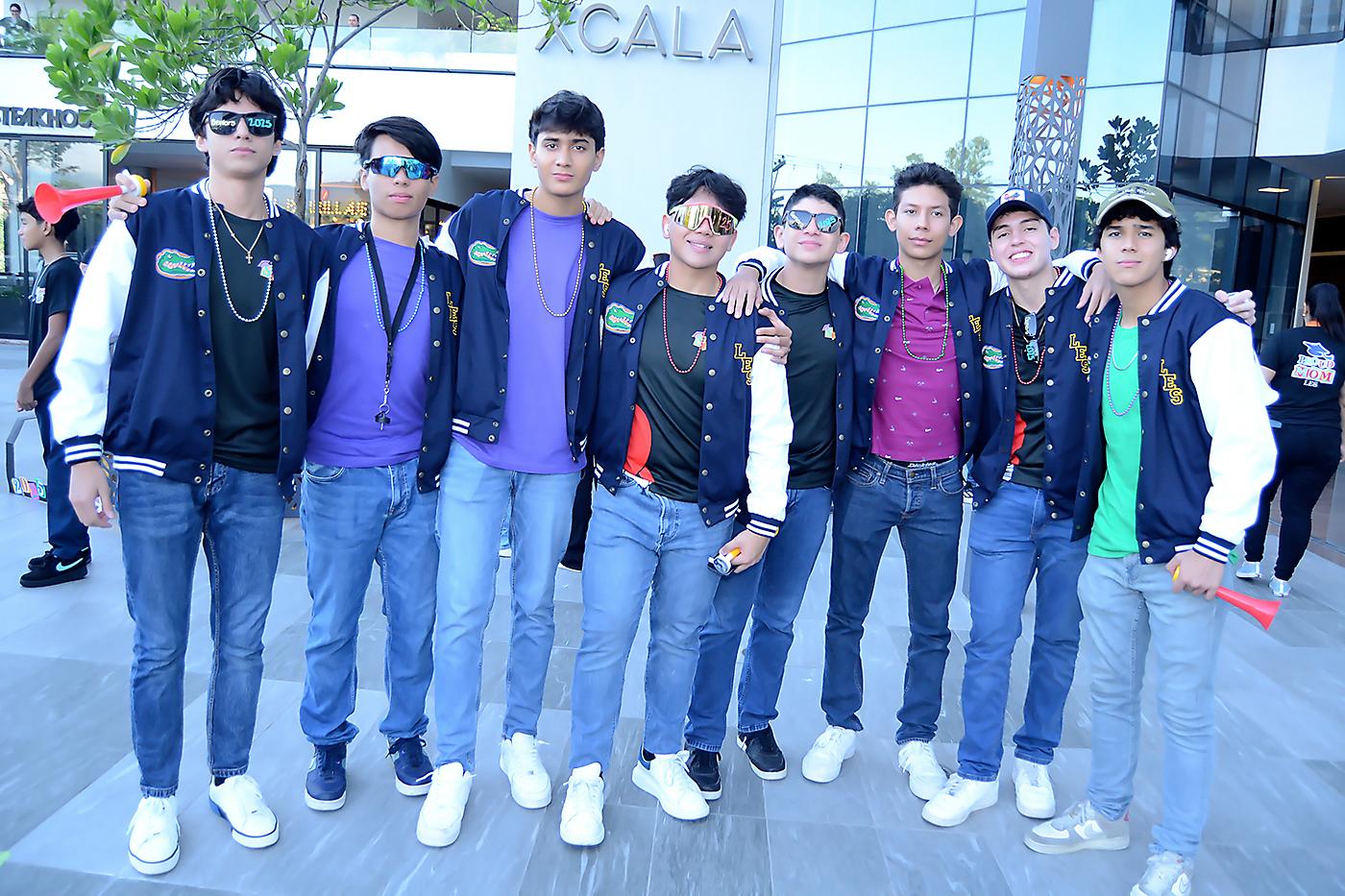 Alfredo Sadorra, José Martínez , Max Rubio, Ángel Ellner, Rafael Lainez, Jesús Barralaga, Saúl Coca y Rubin Mendoza.