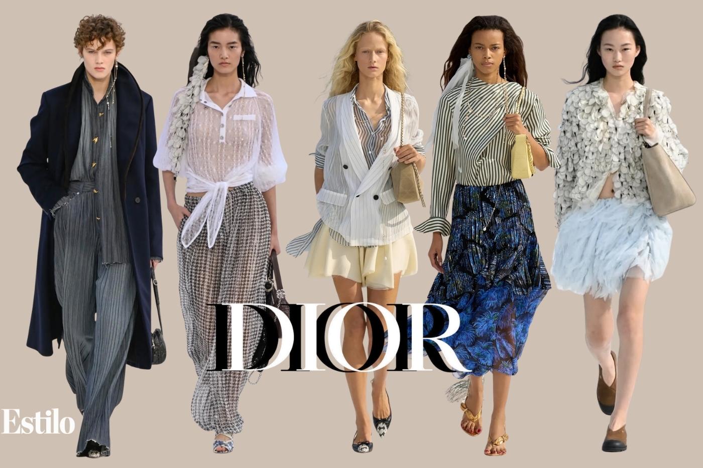 Bajo la dirección creativa de Jonathan Anderson, Dior presentó su colección Primavera-Verano 2027, inspirada en la filosofía del Wénwán, las tradicionales nueces chinas que celebran la imperfección y la asimetría. La propuesta llevó estas formas orgánicas al universo de la moda, con siluetas y detalles que recuerdan las formas moldeadas por la naturaleza.