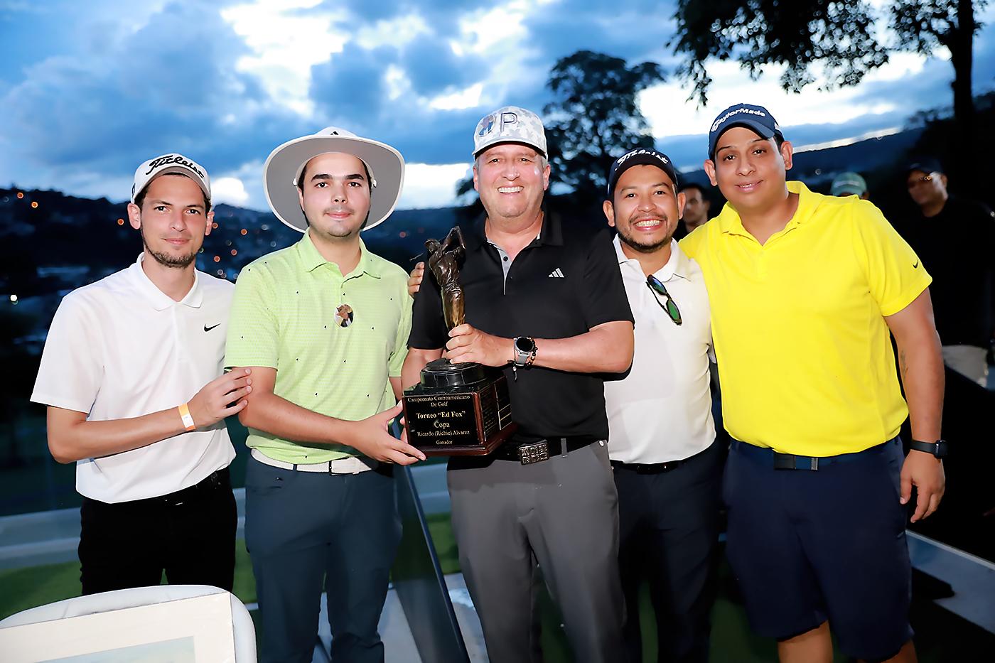 Diego Bendeck, Eduardo Álvarez, Ricardo Álvarez, Víctor Túrcios y Carlos Rojas