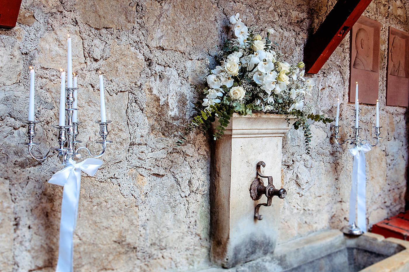 Lindos y delicados detalles formaron parte de la decoración