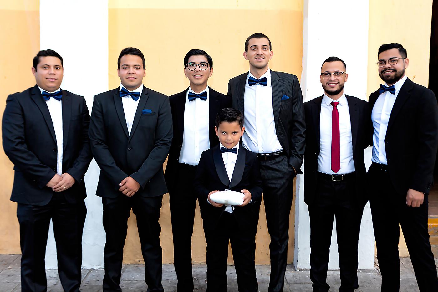 Cristian Chacón, Óscar Díaz, Fredy Cerrato, Mateo Díaz, Marcelo Bran, Edgardo Gómez y Kristian Izaguirre.