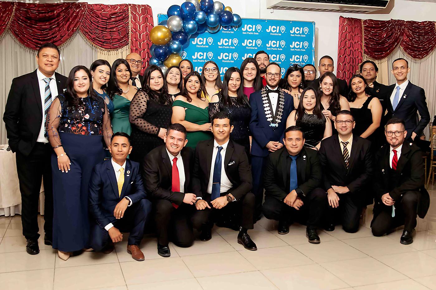 Carlos Gutiérrez asume la presidencia de la Cámara Junior Internacional de San Pedro Sula