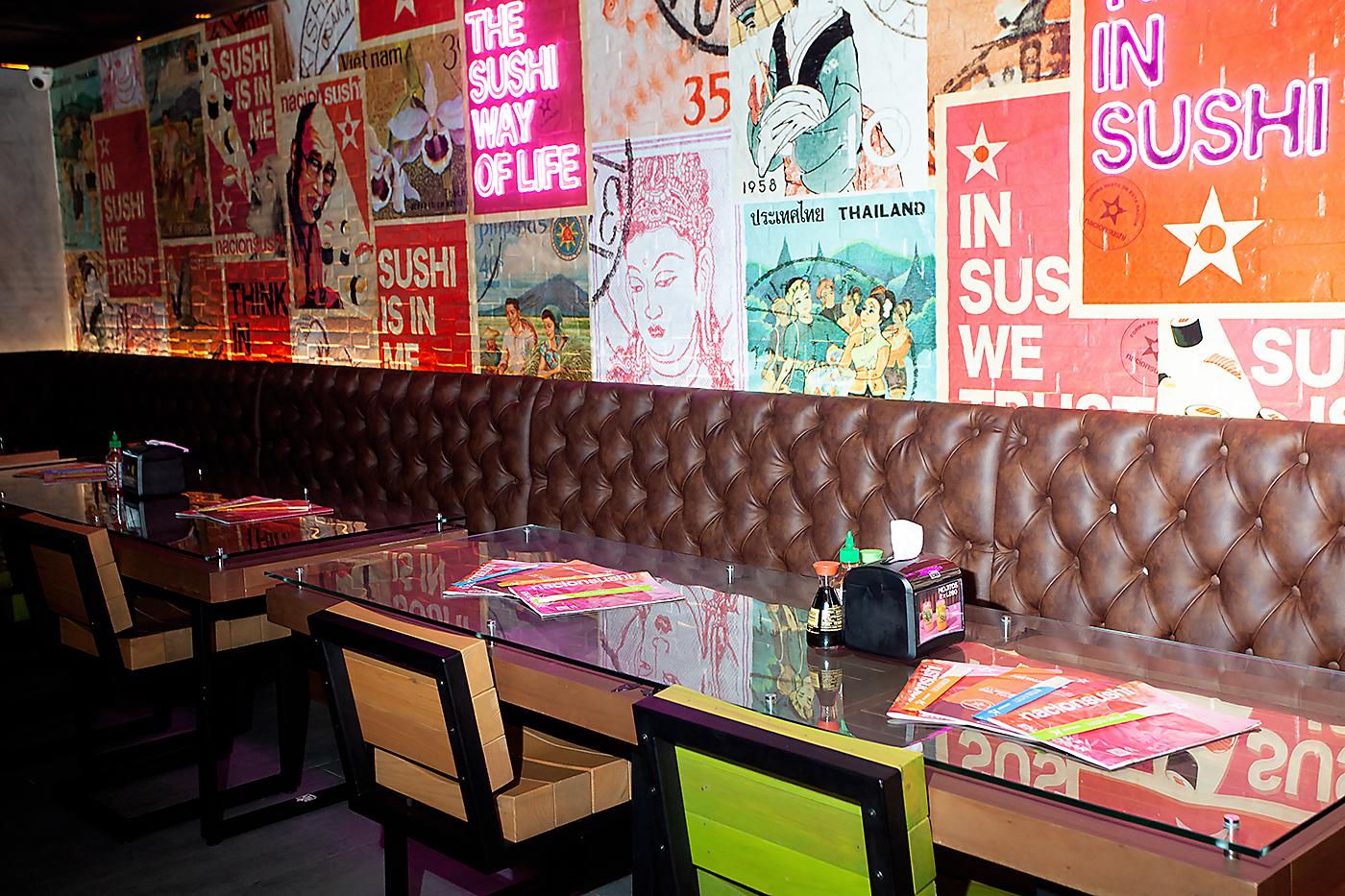 Ambiente moderno con inspiración oriental