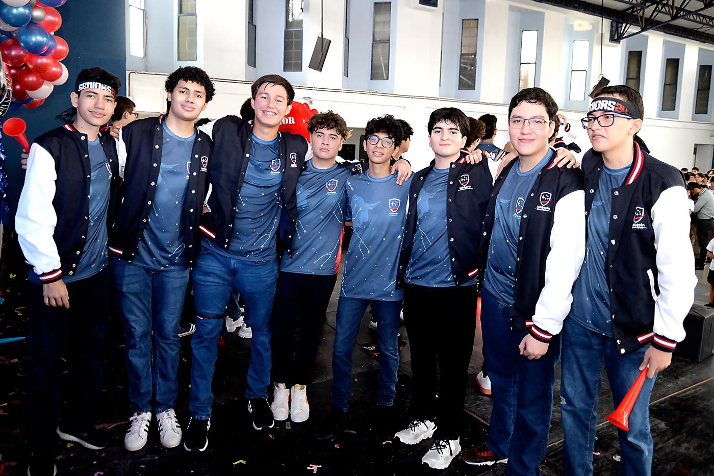 Gabriel Flores, Engels Zelaya, Gerson Velázquez, José Valeriano, Leo Juárez, Felipe Mejía, Evin Andrade y Sebastián Velázquez.