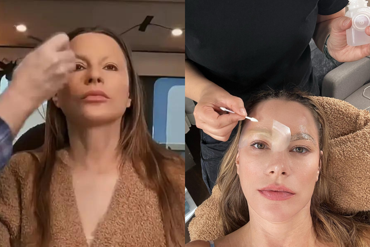 Dientes postizos, pelucas, nariz y cejas falsas fueron elementos clave para la transformación de Sofía en Griselda. Según la actriz, dedicaba tres horas al maquillaje y peinado para encarnar a la viuda negra, y necesitaba más de una hora para despojarse de todo.