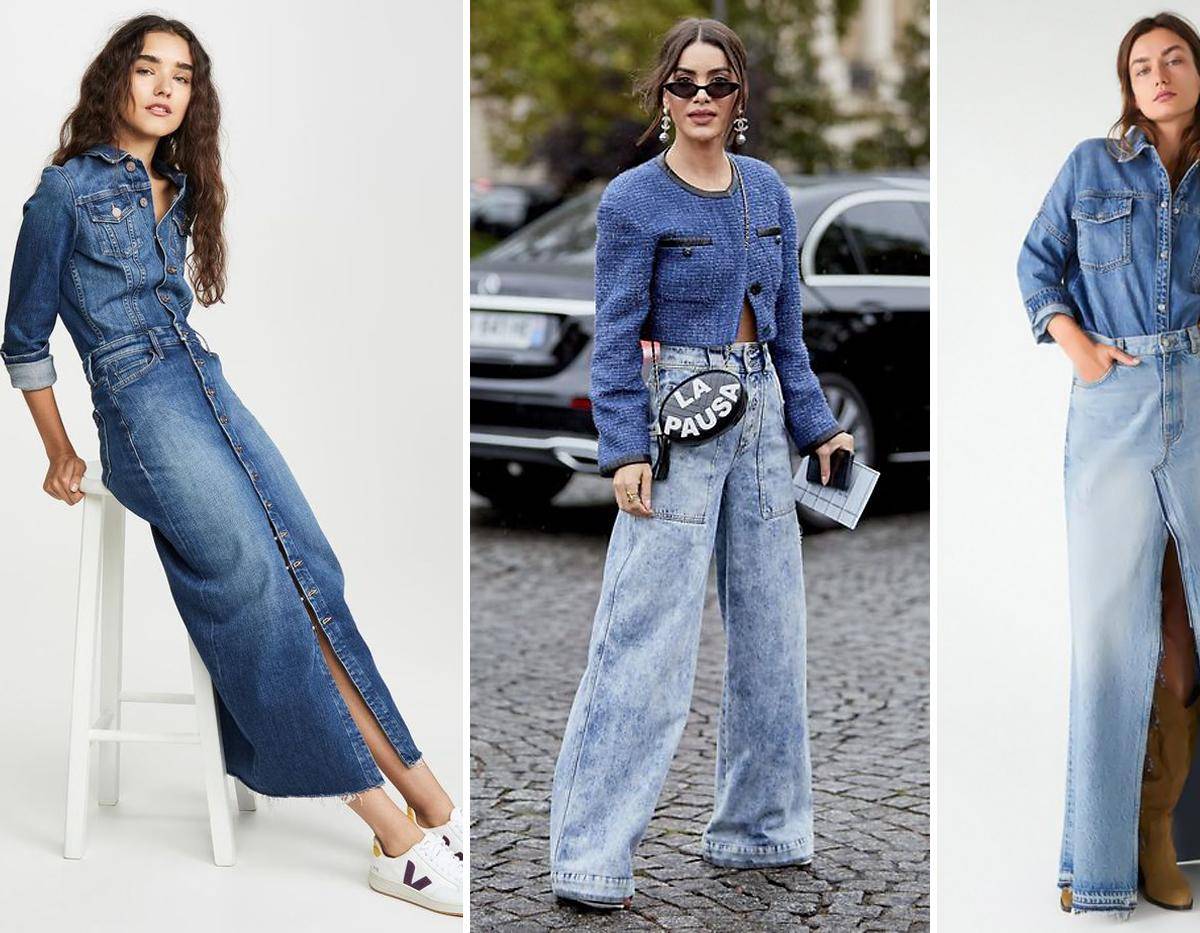 Si hay una pieza en tu armario que nunca pasa de moda es el denim, que por décadas se ha convertido en una pieza infaltable. De día o noche: es ideal para cualquier ocasión siempre que lo puedas combinar. Te traemos algunos outifs para que tomes notas y logres combinarlo a la perfección.