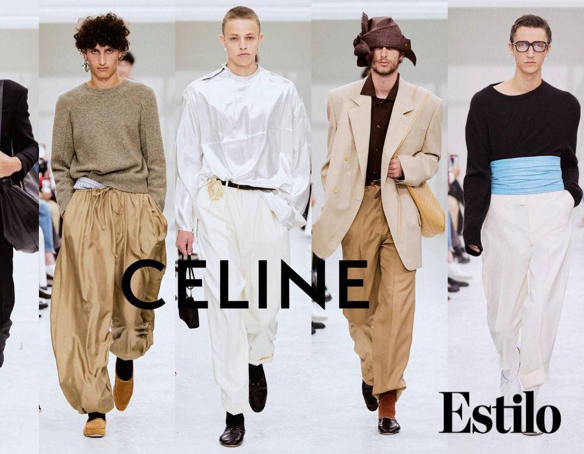 Bajo la dirección creativa de Michael Rider, Celine presentó su colección masculina de primavera 2027 en la última jornada de la Semana de la Moda de París. La colección reveló un estudio sartorial cuidadosamente elaborado, bajo el lema “Fuerte y Tierno”. La presentación supuso una evolución muy esperada en la línea moderna de la marca, centrada en lo esencial y celebrando la individualidad, la sinceridad y el estilo instintivo.