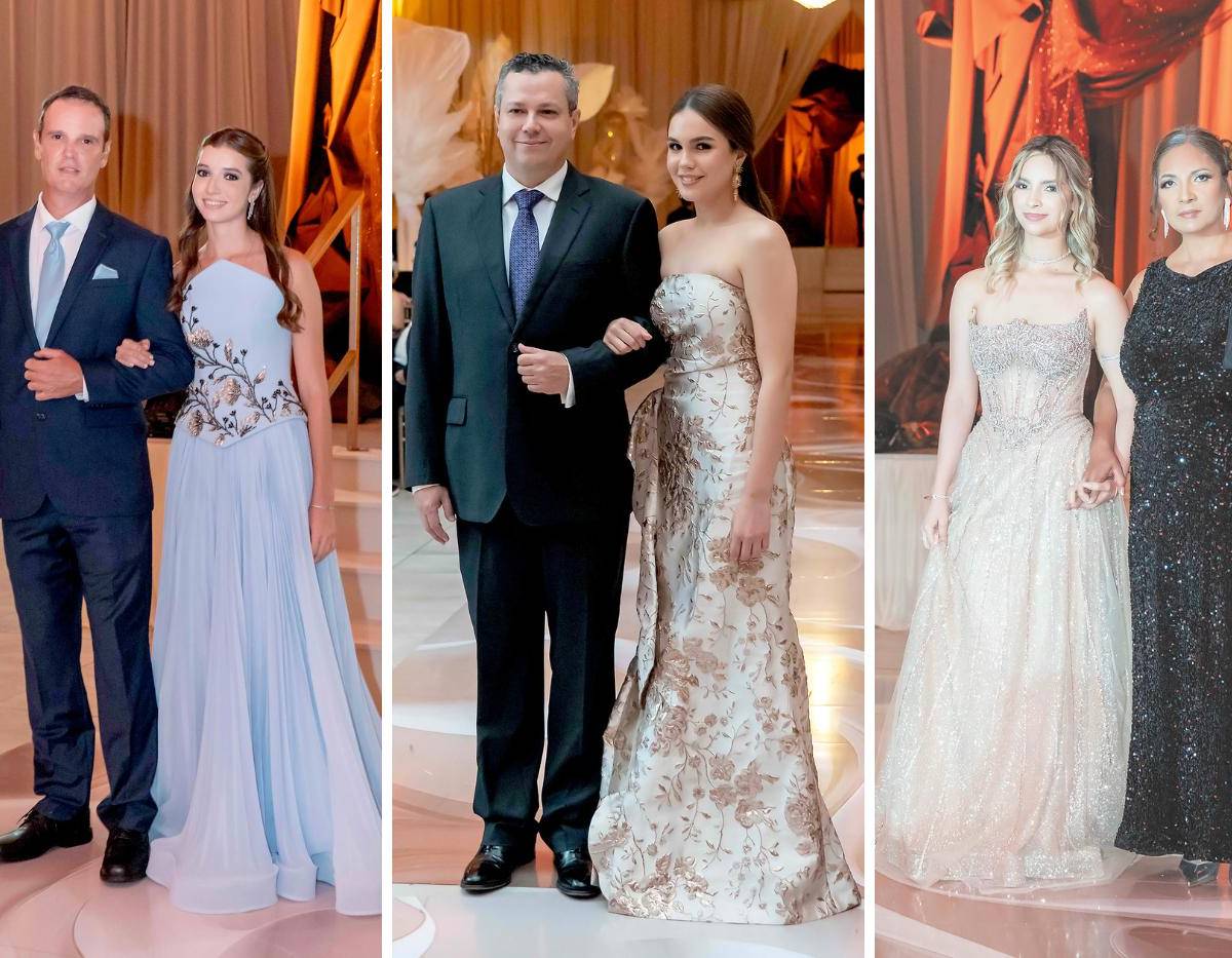 Emotivas notas musicales y luces iluminaron la alfombra instalada para el especial desfile de padres e hijos de la clase 2026 de la Seran School, en el salón Napoleón, del hotel Copantl &amp; Convention Center. El momento quedo eternizado en cada uno de los graduados y los invitados que fueron testigos de la especial celebración.