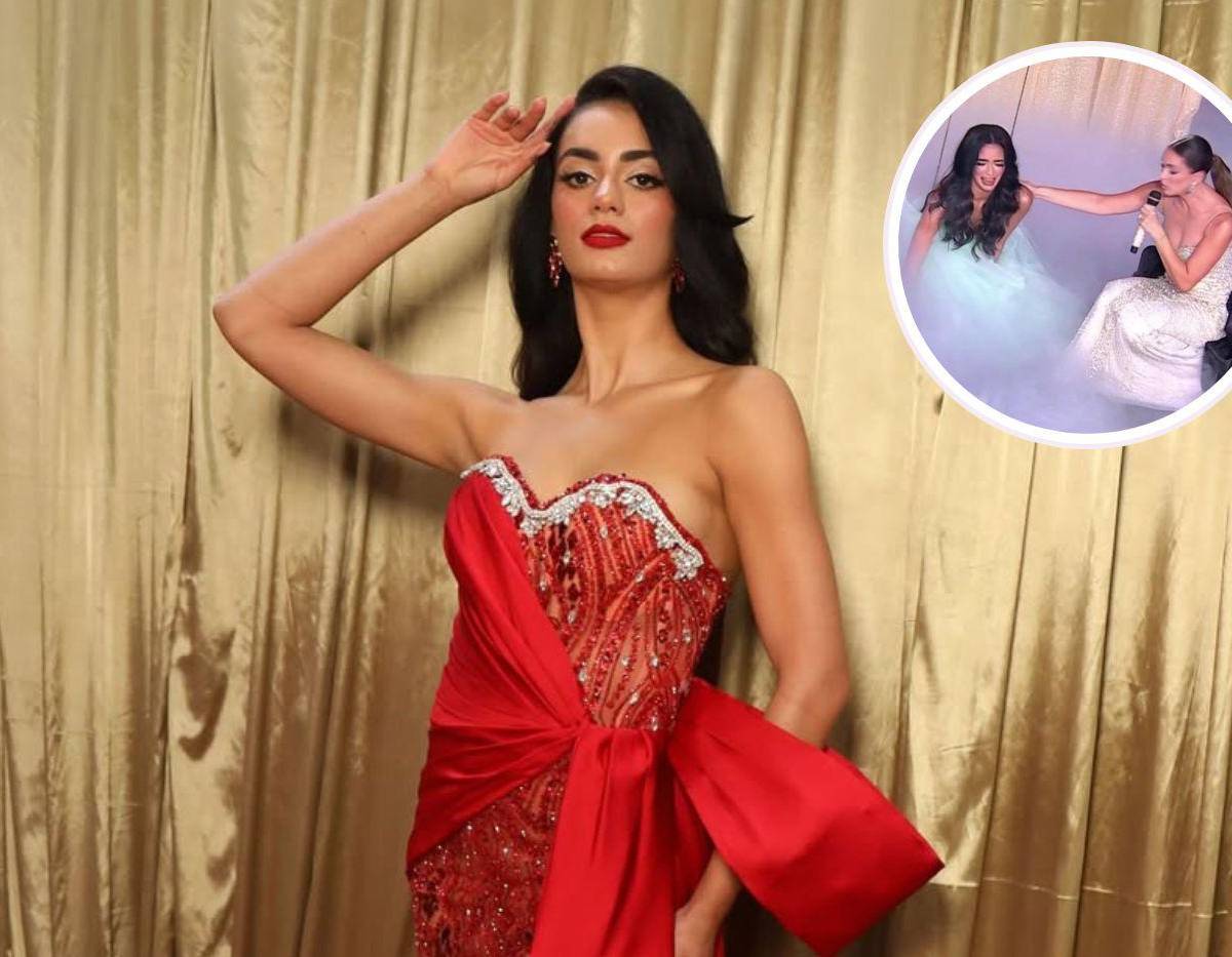 Concursante de Miss Universe Latina 2025 sufre peligrosa caída de tres metros en directo