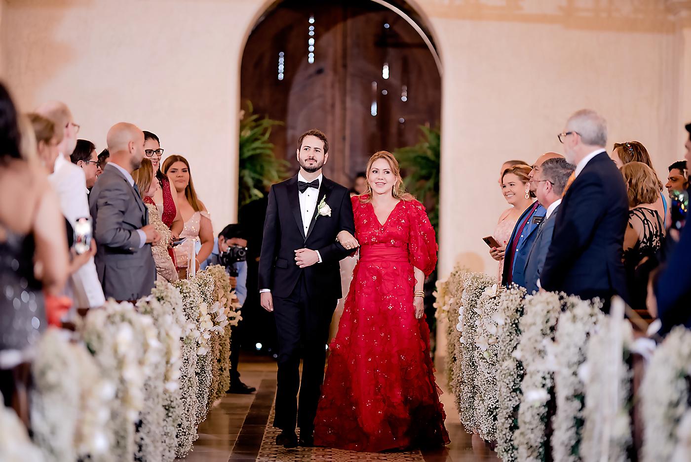 Barney Chamorro y su madre, Flavia Corriols