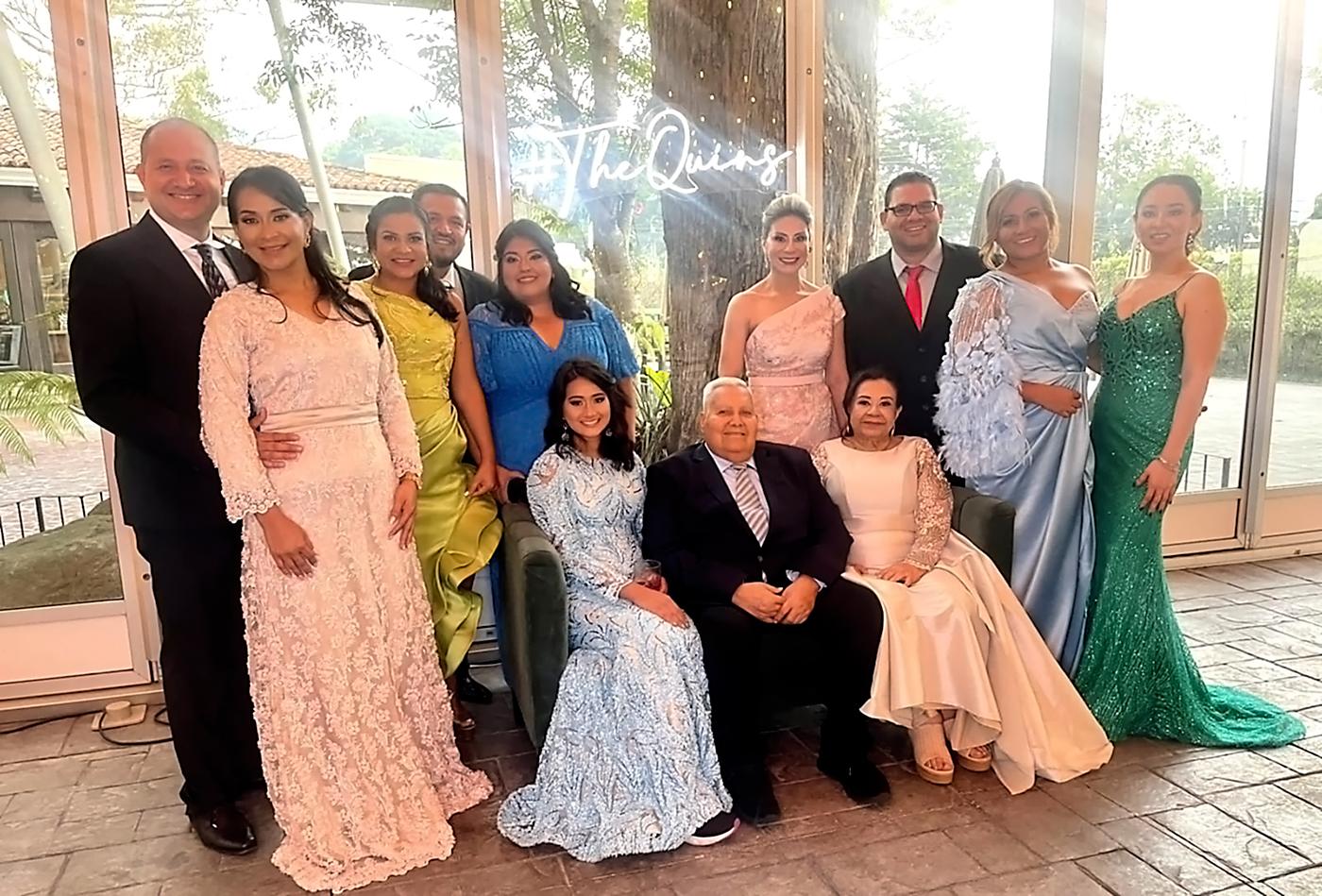 Miguel Sing, Carolina Sing, Eder Herrera, Denisse Herrera, Sonia Herrera, Dulce María Mejía, José Alfredo Mejía, Madelin Ramos, Liza Herrera, Noor Sing, José Alfredo Mejía y Sonia Casco