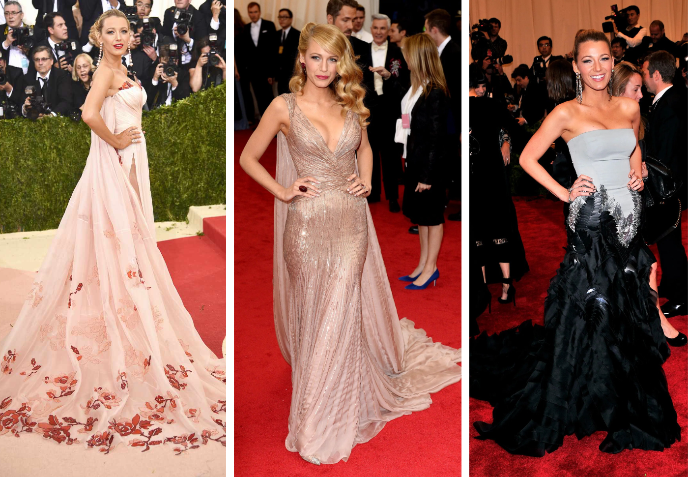 Los inolvidables looks de Blake Lively en la Met Gala a través de los años