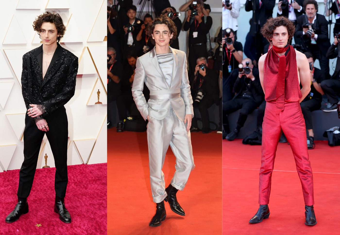 Top 5 looks de alfombra roja de Timothée Chalamet