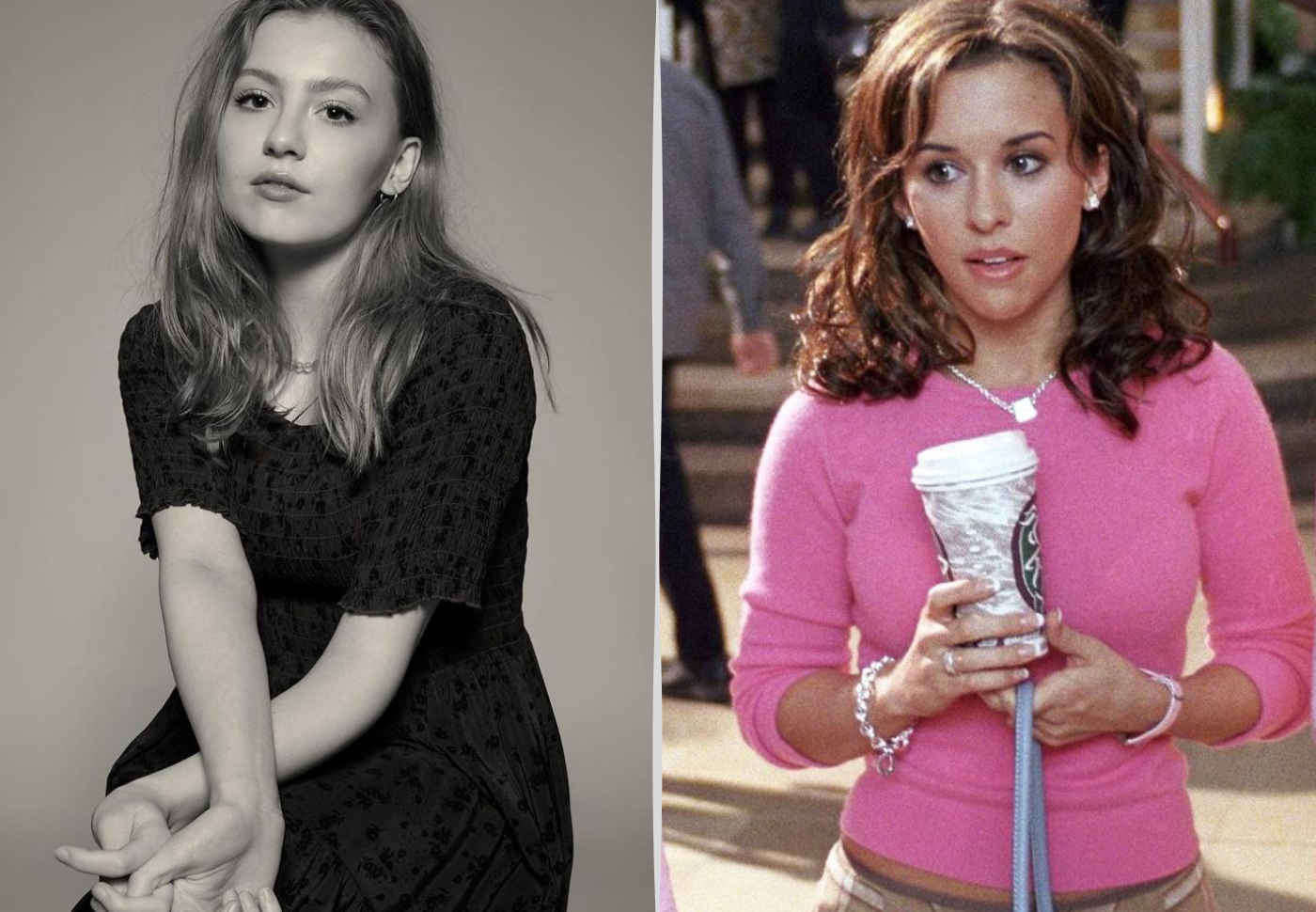 <b>Bebe Wood como Gretchen Wieners</b>Otra miembro de las plásticas se hace presente: Wood es conocida por aparecido en programas como Love, Víctor y The New Normal. Ya nos imaginamos escuchar de nuevo a Gretchen como su icónica frase “Esto es tan fetch”.