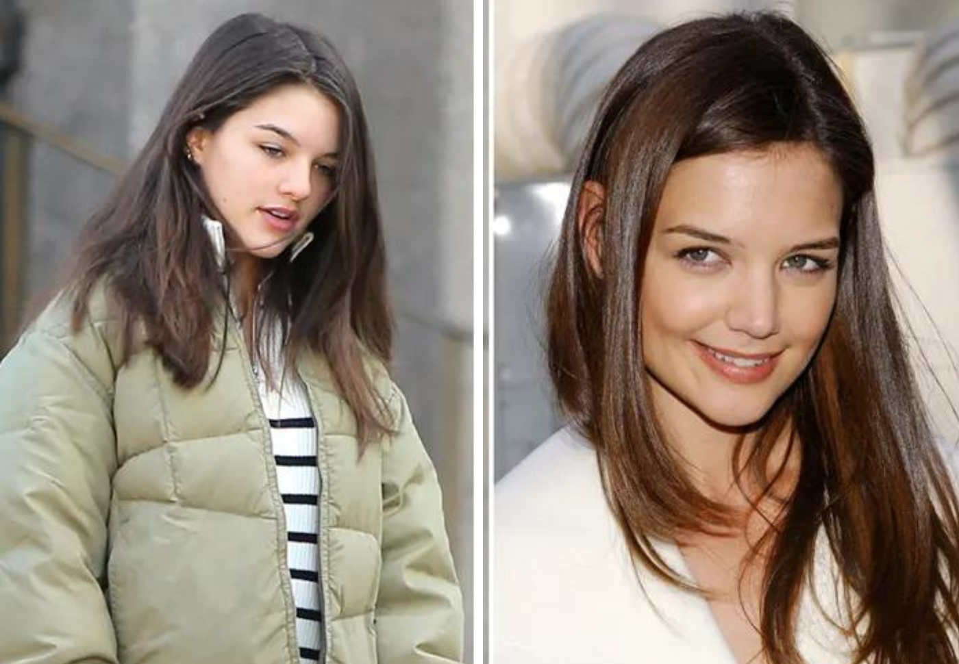 Katie Homes y Suri Cruise.