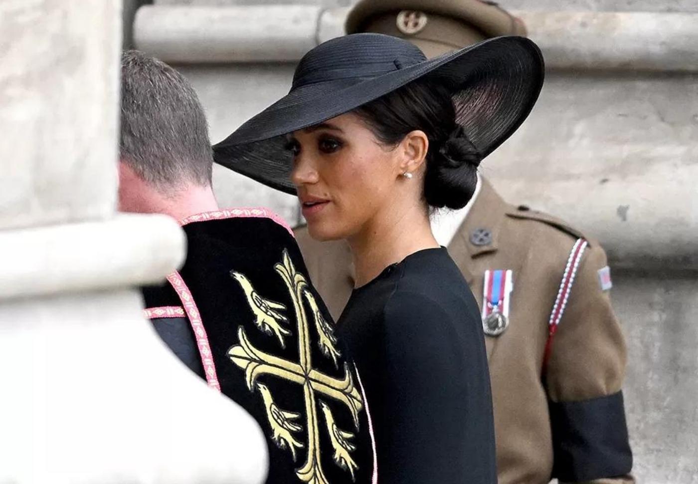 La familia real llega a la Abadía de Westminster para el servicio fúnebre de la reina Isabel II