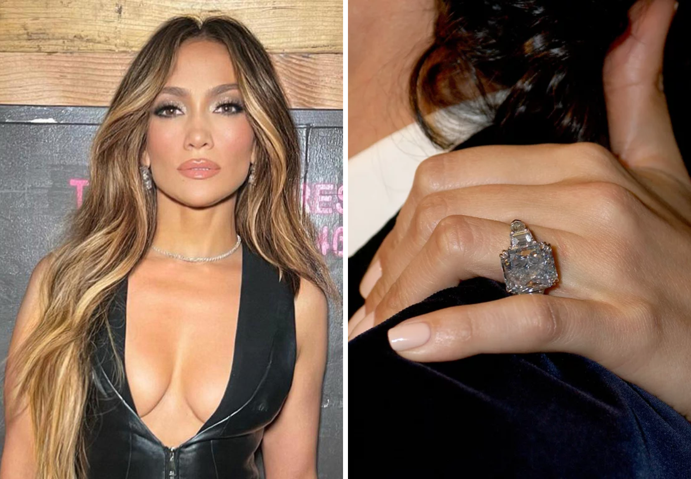 Jennifer Lopez tiene varios anillos que le han obsequiado su exparejas, pero el más costoso es el que le regaló Marc Anthony, con un diamante de 8.5 quilates valorado en 4 millones de dólares.