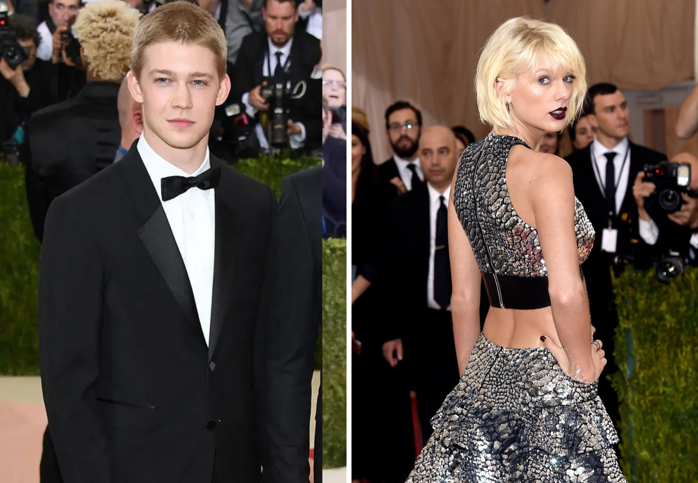 Se conocieron en el año 2016, durante la Met Gala. Swift había asistido al evento con Tom Hiddleston, en aquel entonces su pareja. Sin embargo, esa relación terminó a los pocos meses.