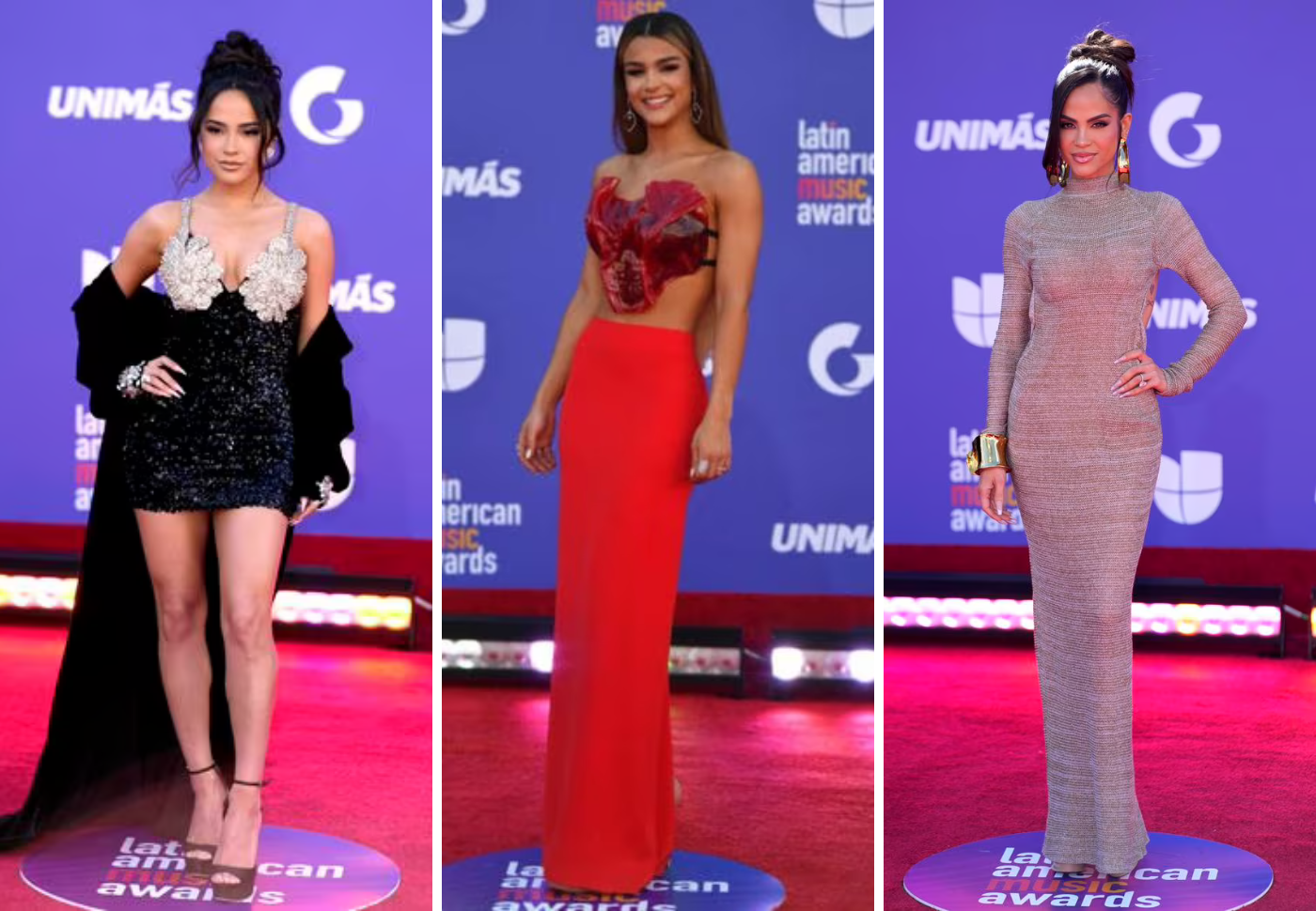 Los Latin American Music Awards of 2023 se han celebrado el jueves 20 de abril, desde el MGM Grand Garden Arena en Las Vegas. En esta octava edición las celebridades nos deleitaron con sus mejores looks en la alfombra roja. 