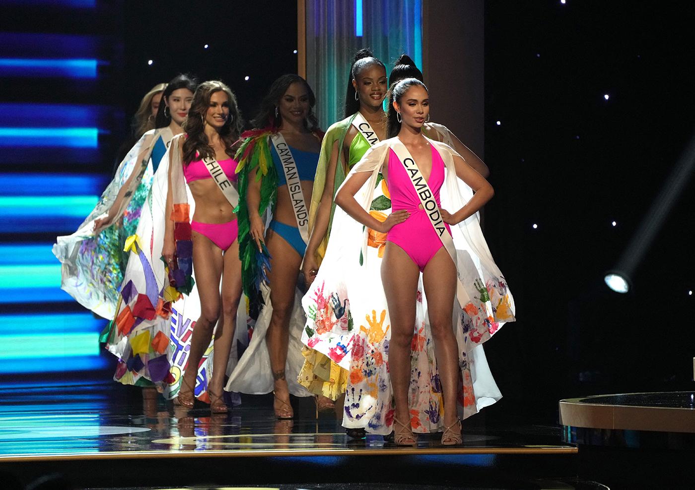 Así fue el desfile de trajes de baño de Miss Universe