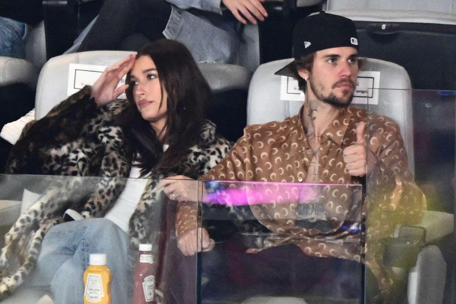 Hailey y Justin Bieber.