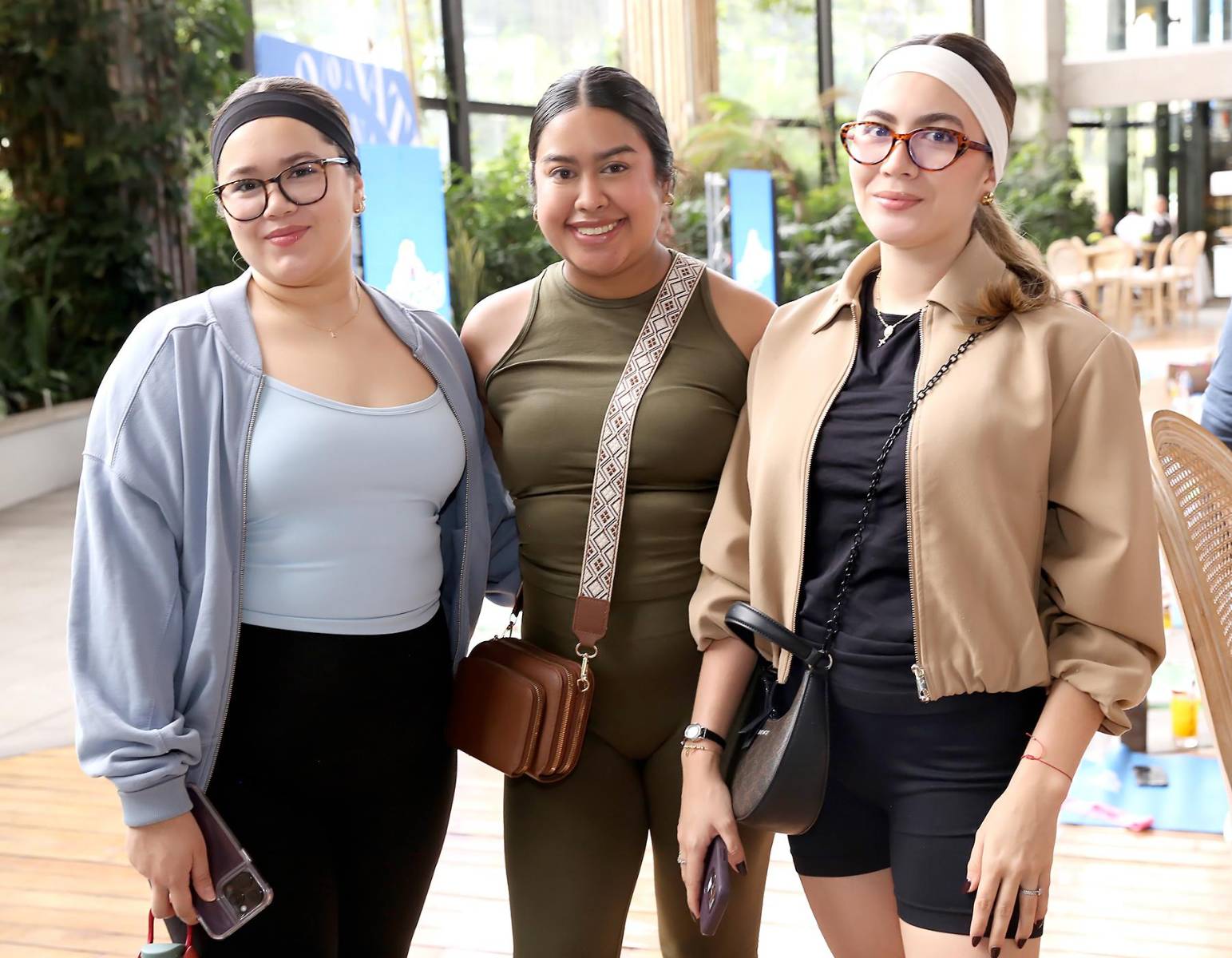 Laura Alvarado, Keren Ayestas y María José Alvarado.