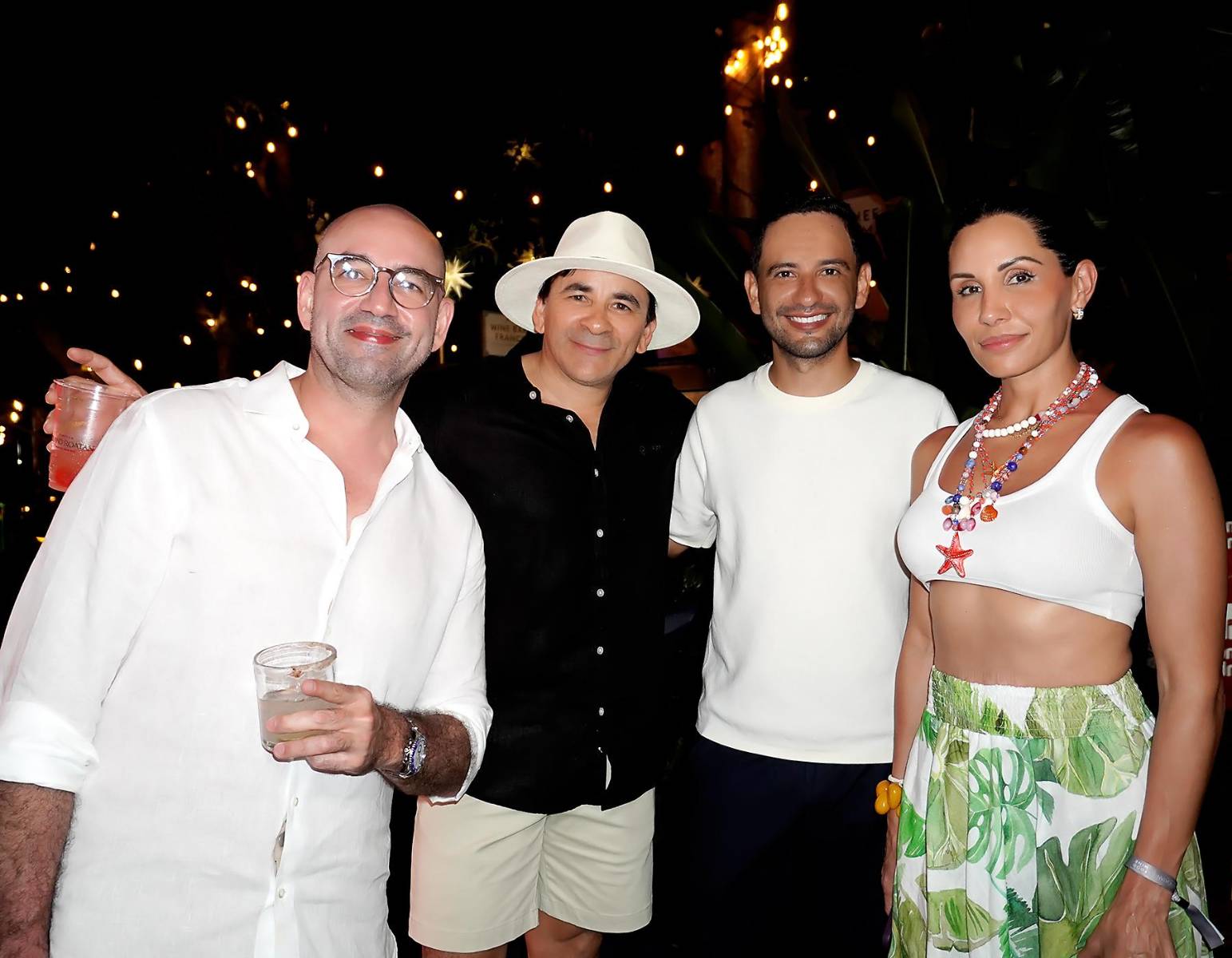 Steve Selim, Mario Aguilar, Steven Dolmo y Georgina Raque.