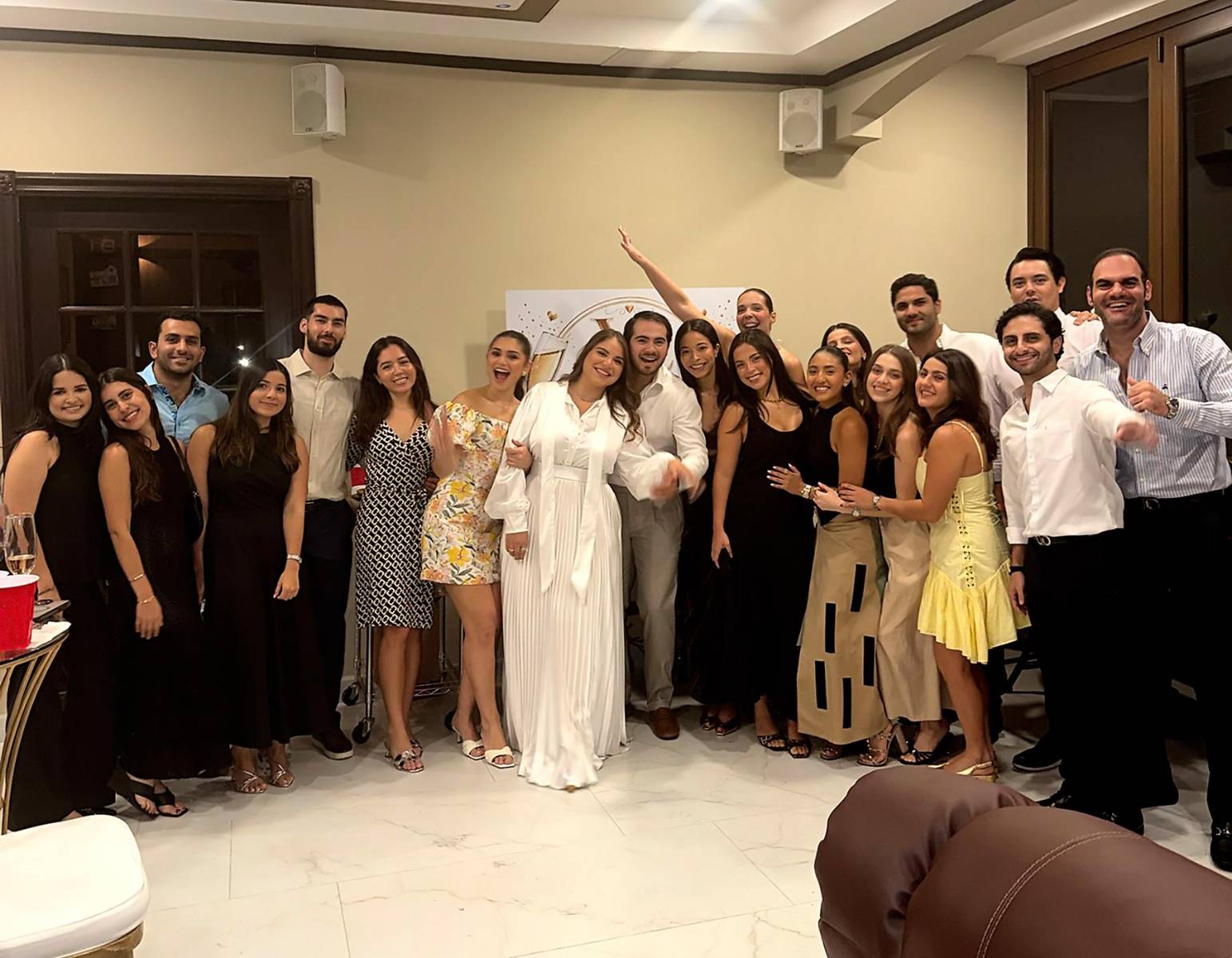 Así fue el compromiso de Valerie Boadla y Carlos Rojas