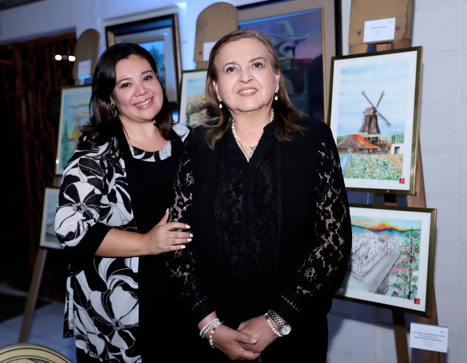 IHCI y Club Rotario San Miguel de Heredia rinden homenaje pictórico a Rolando Ríos