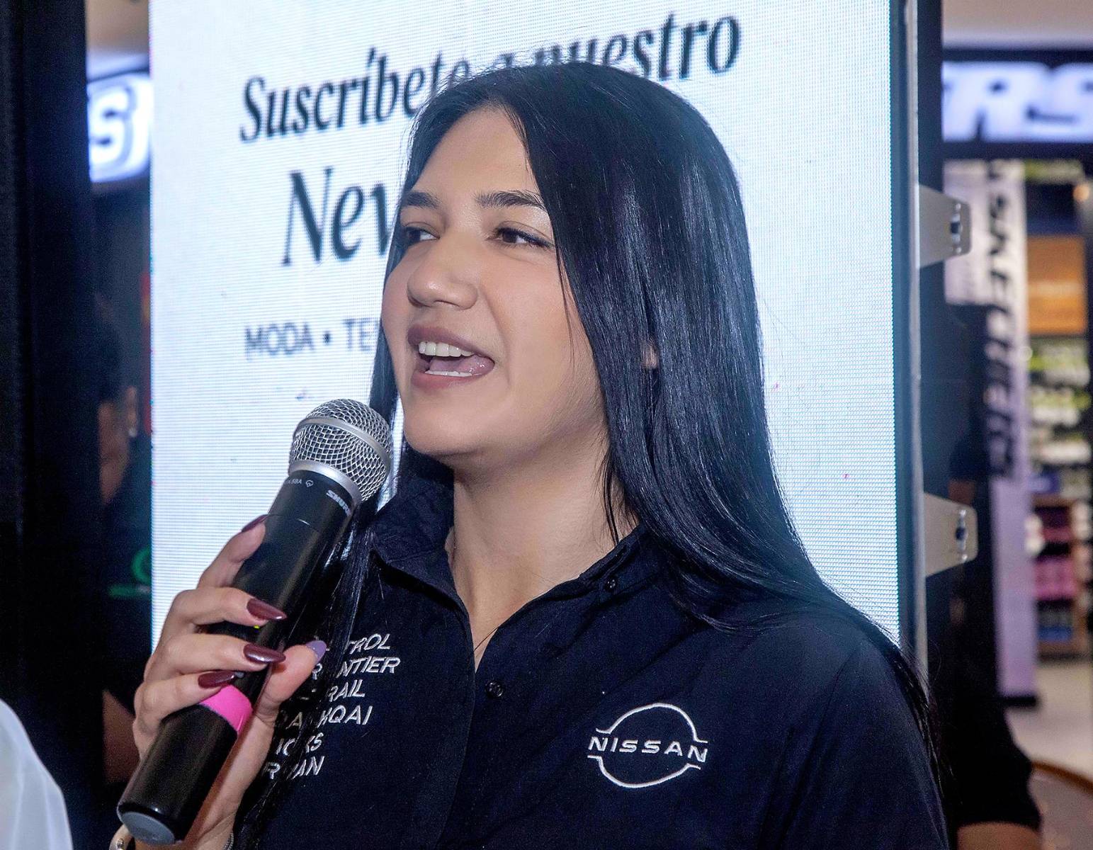 Nohely Herrera, coordinadora de mercadeo en Nissan.