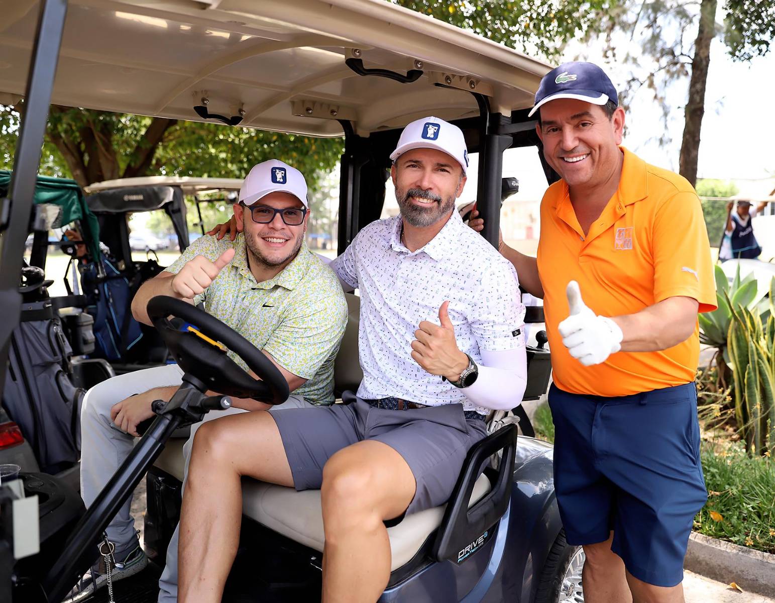 Adolfo Ráquel, Ronald Fiallos y Antonio Rivera.