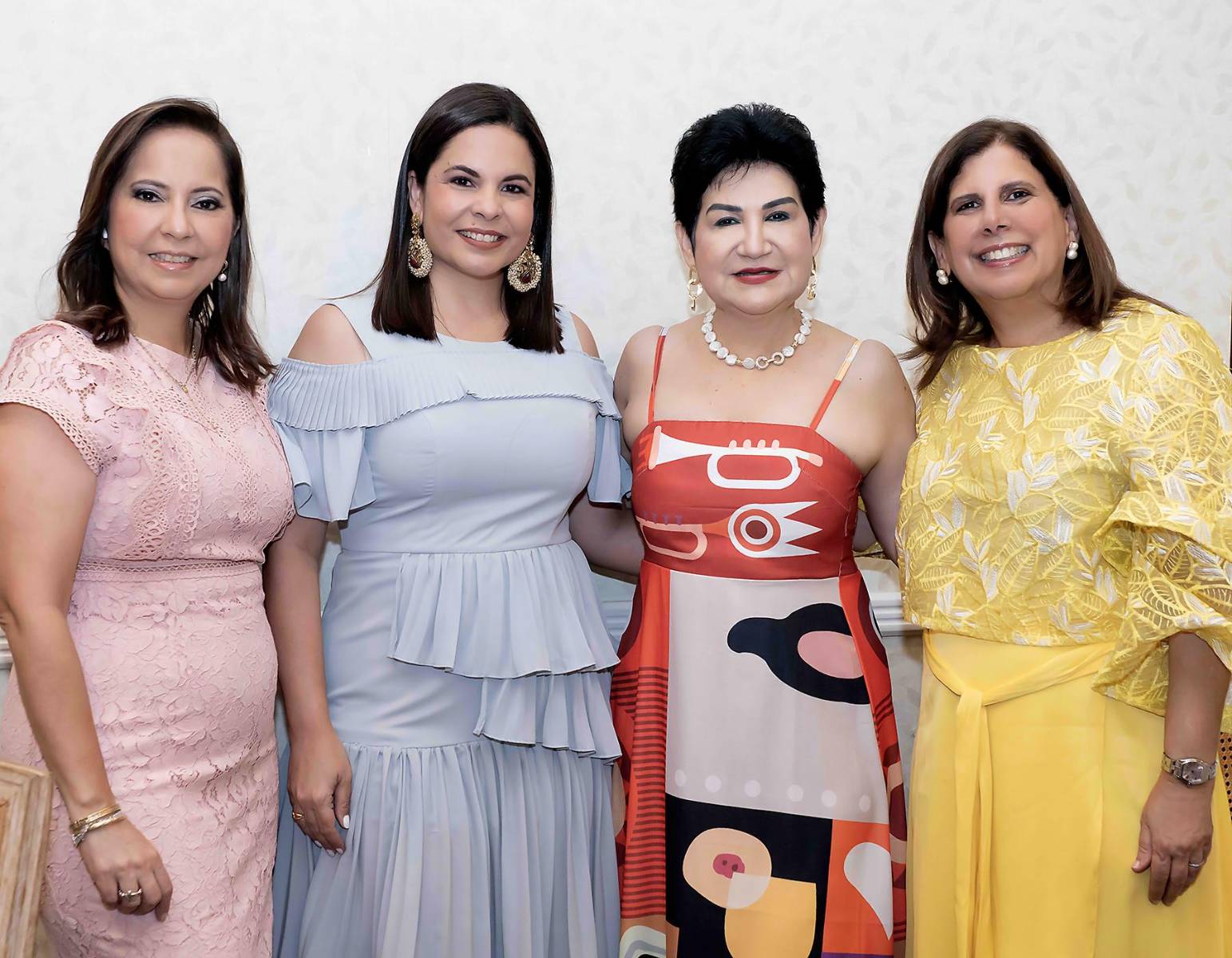Sandra Matta, Dina Bendeck, María Antonia Rivera y Alexandra Vogelsang.
