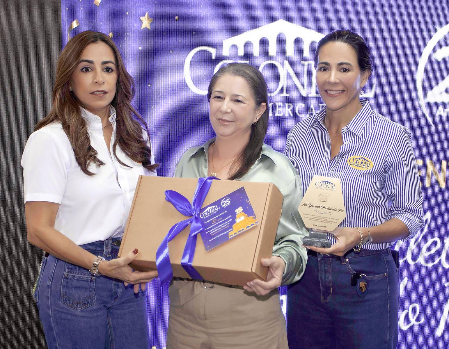 Así se vivió el 25 aniversario de Supermercados Colonial