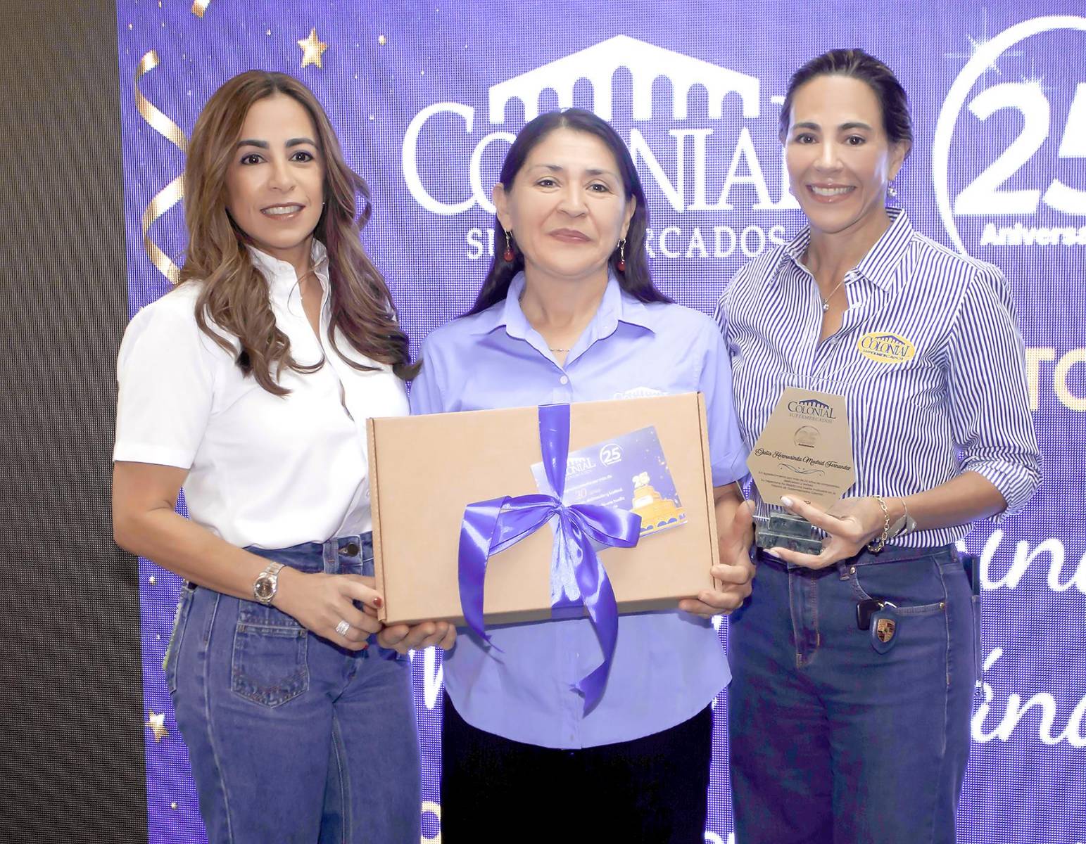 Así se vivió el 25 aniversario de Supermercados Colonial