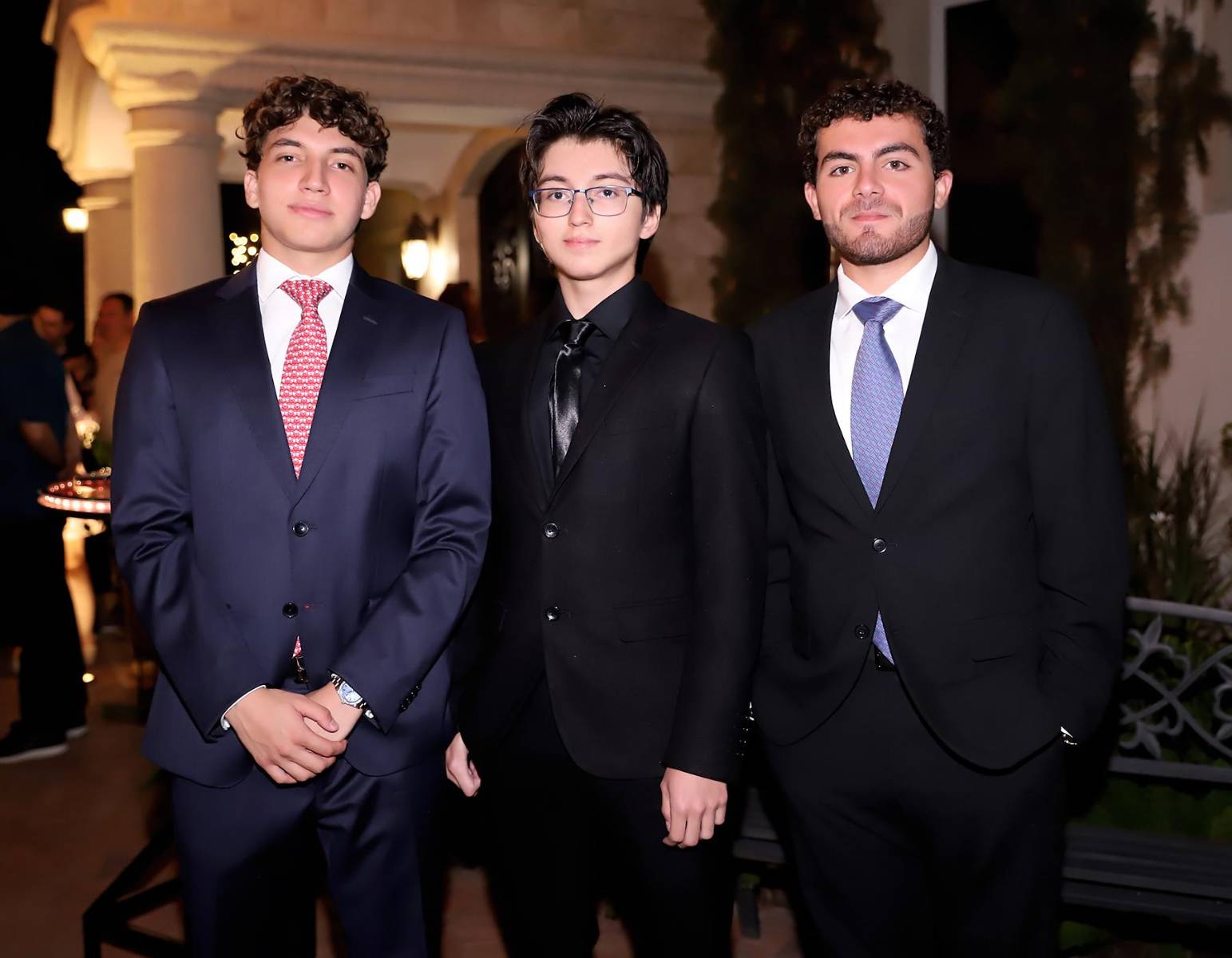 Carlos Santos, Daniel García y Miguel Ramírez.