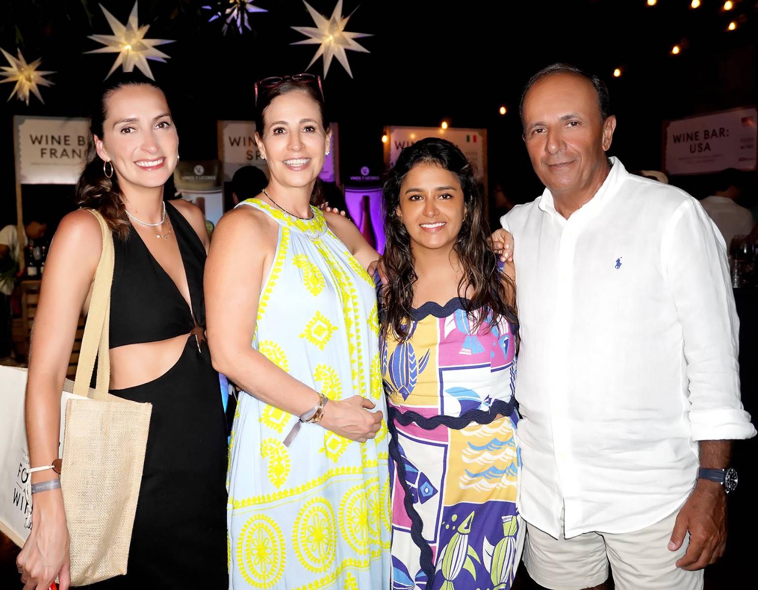 Daniela Sosa, Luisa Zimeri, Marcela Zimeri y Guillermo Zimeri.