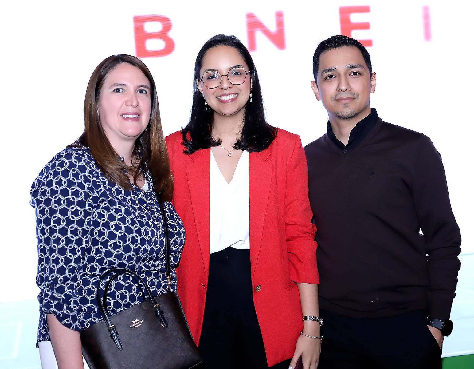 María José Rodríguez, Carmen Mejía y Eder Velásquez.