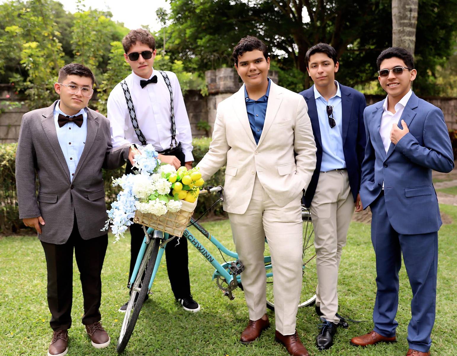 Matías Olvera , Carlos Luke , Luca Ruiz , Jorge Cálix y Sady Padilla