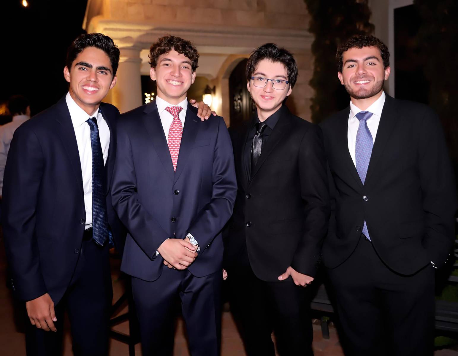 Ernesto Facusse, Carlos Santos, Daniel García y Miguel Ramírez.