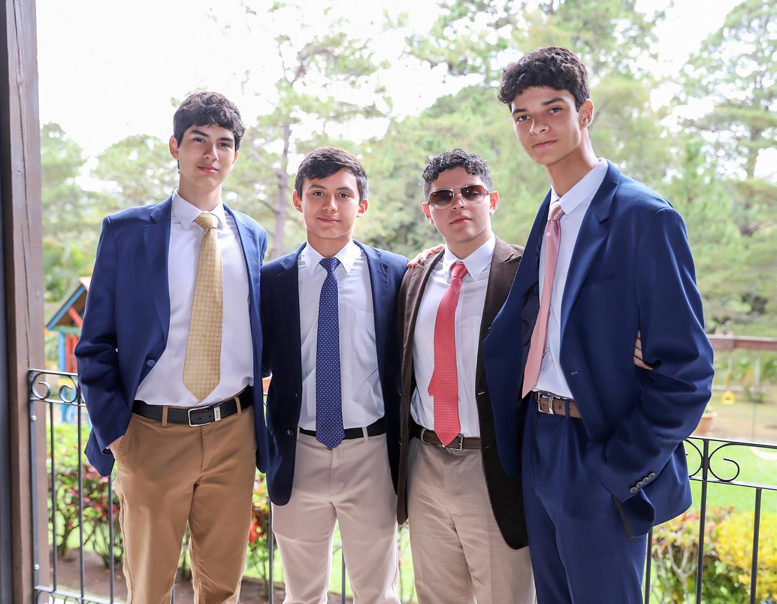 Mario Ramírez, José Pineda, José Ochoa y Daniel Herrera. 