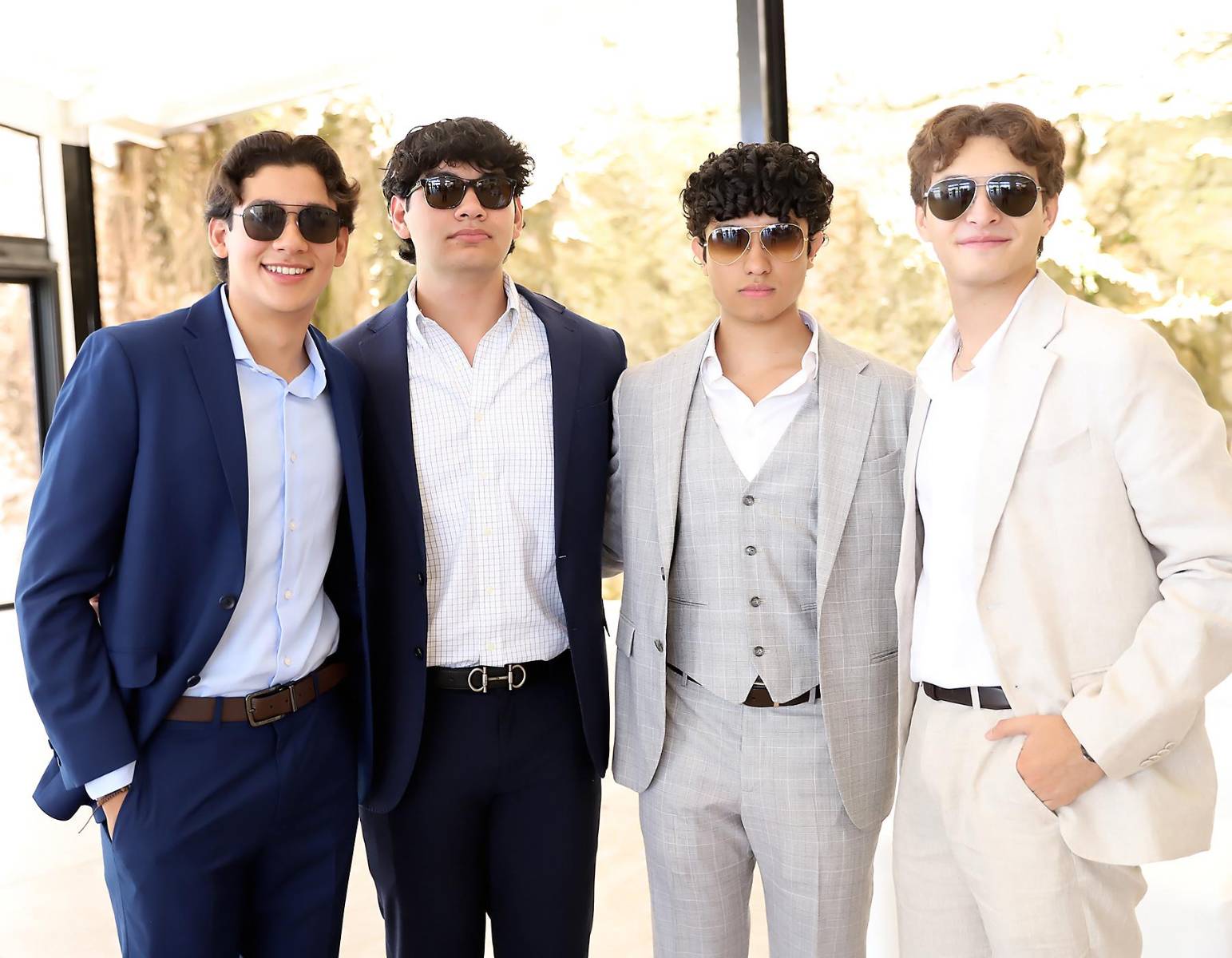 Camilo Bussi, Rodrigo García, Rigoberto Castro y Wael Simón.