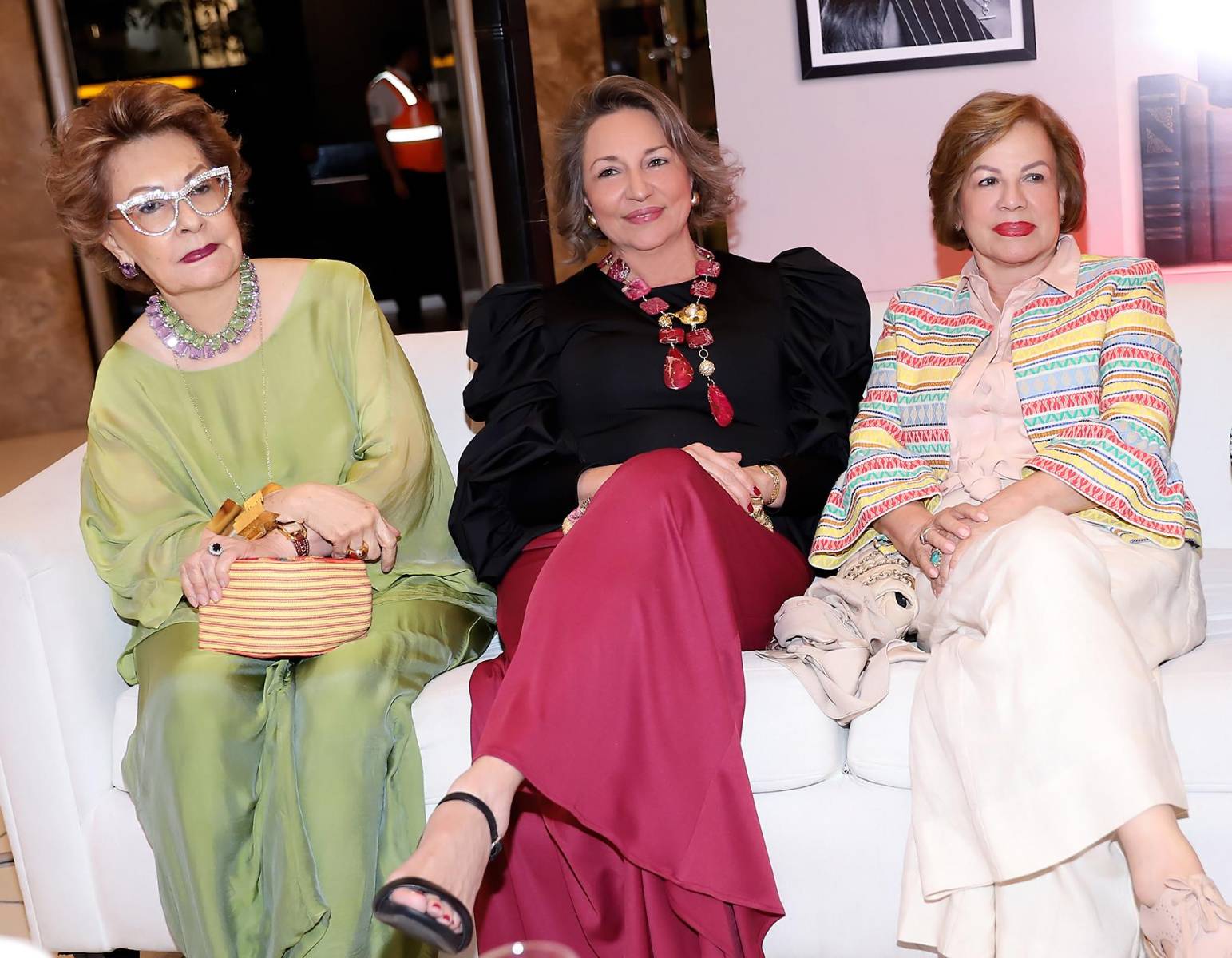 Bonnie García, Alcira Fersht y y Marielena Cantero