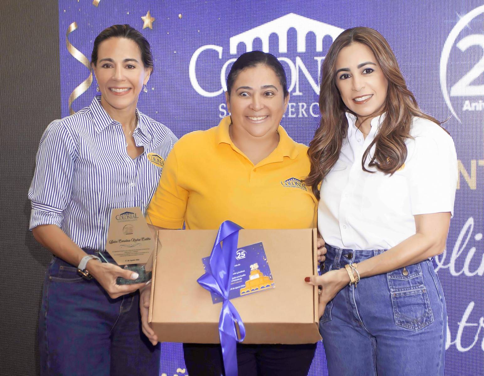 Así se vivió el 25 aniversario de Supermercados Colonial
